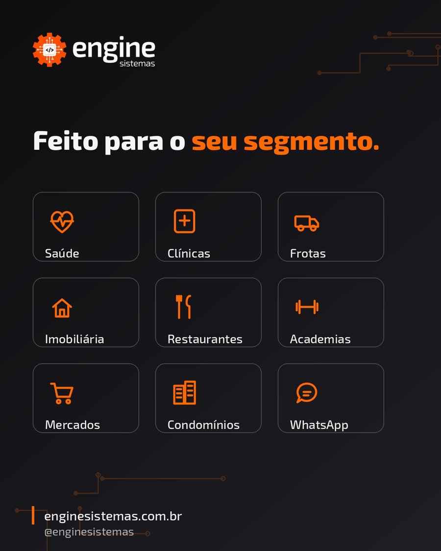 Feito para o seu segmento — 9 áreas de atuação